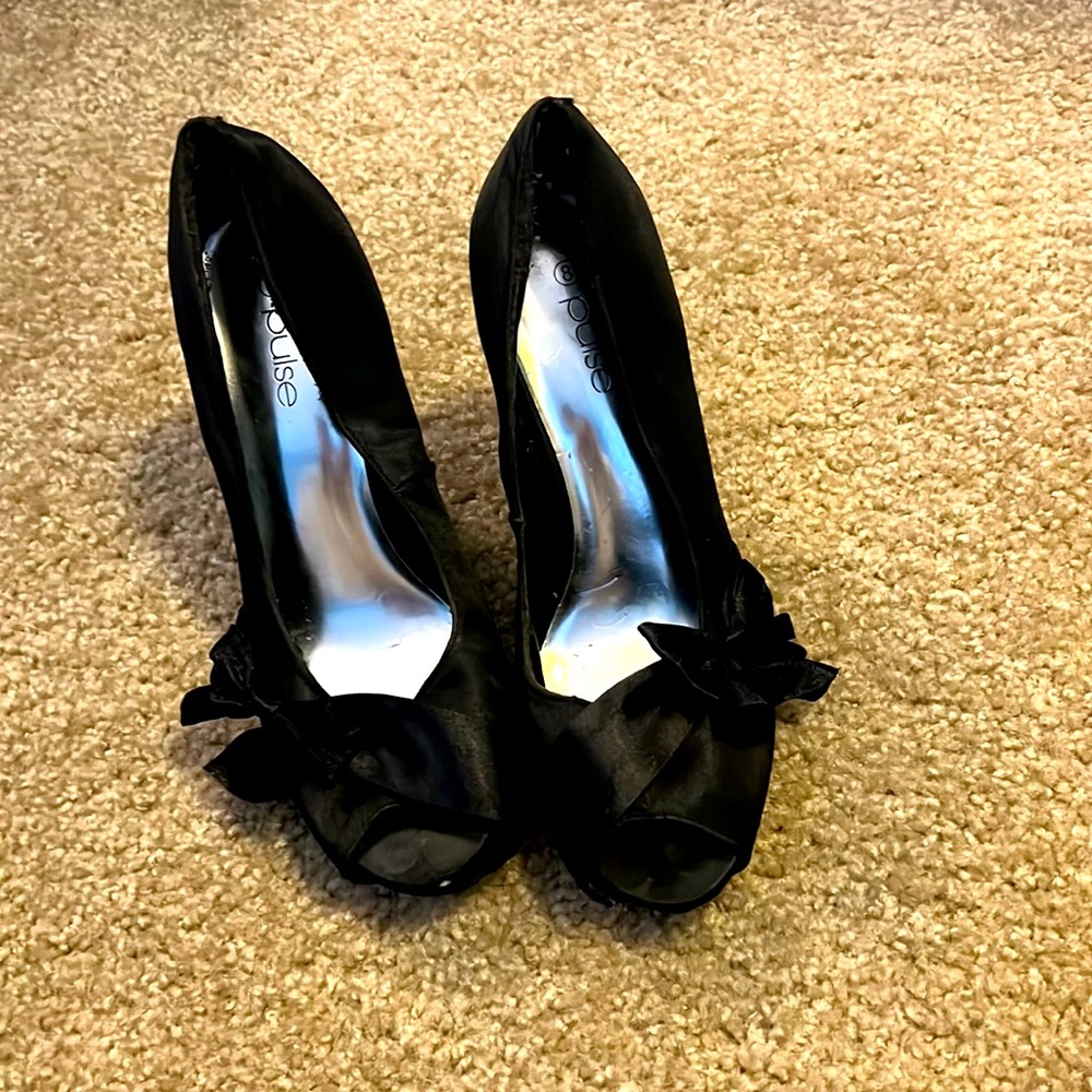 Black heels